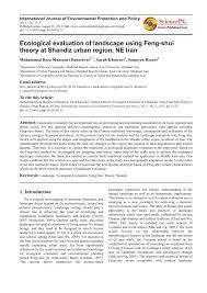 According to feng shui, having a view of the door from bed without being too close to it gives a sense of safety and is conducive to relaxation and sleep. Pdf Ecological Evaluation Of Landscape Using Feng Shui Theory At Shandiz Urban Region Ne Iran