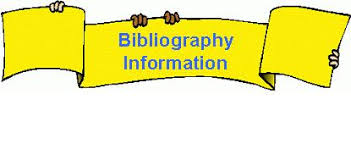 Image result for bibliography information