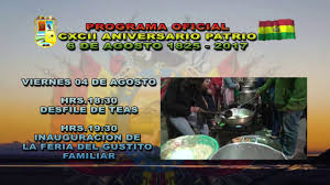 El 6 de agosto de 953 en el monasterio de san pedro de cardeña (), los musulmanes martirizan a sus 200 monjes (que serán canonizados en 1603). Programa Del 6 De Agosto Aniversario De Bolivia Youtube