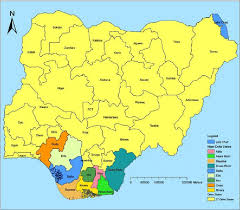 Map Of Nigeria Showing The Oil Producing States In Niger Delta Region Download Scientific Diagram