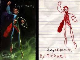 Kid Drawings Made Realistic Childrens Drawings Drawing For Kids Monster Drawing