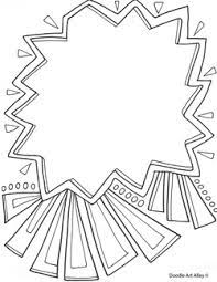 Clic on the image to print it ! Name Templates Coloring Pages Classroom Doodles
