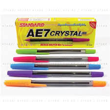 Jual Pulpen Standard Ae7 Crystal Kota Bandung Pusat Grosir Atk 88 Tokopedia