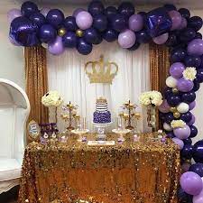 23 Creative Baby Shower Themes For Girls Page 2 Of 2 Stayglam Purple Baby Shower Theme Creative Baby Shower Themes Baby Shower Purple