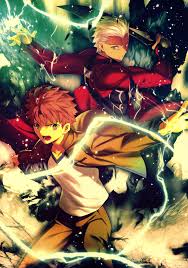 121842 Fate Stay Night Unlimited Blade Works Rin Tohsaka Artwork Shirou Emiya Mocah Org It is our first introduction to servant on servant battles in all of the routes of the visual. unlimited blade works rin tohsaka