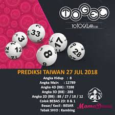 Mamadewa Prediksi Togel Angka Jitu Taiwan 27 Jul 2018 Sydney Mainan Taiwan