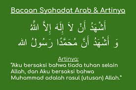 Bacaan Dua Kalimat Syahadat Dan Artinya