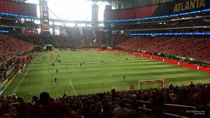 Mercedes Benz Stadium Section 121 Atlanta United
