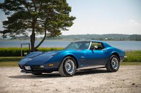 Image result for Blue Green 1973 Corvette