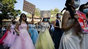 | toy gun water bullet shooting boys outdoor toys outdoor sniper air guns gift. Myanmar Coup Woman Shot At Protest Fights For Life Bbc News