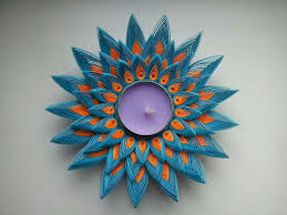 Quilled Candle Holder Quilling Designs Quilling Work Paper Quilling Designs