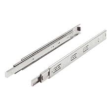 Liberty 18 In Full Extension Side Mount Ball Bearing Drawer Slide 1-pair 2 Pieces-d80618c-zp-w - The Home Depot In 2021 Drawer Slides Drawer Sliders Side Mount Drawer Slides