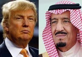 نتیجه تصویری برای پدر جد تکفیریها 500 میلیارد دلار به ترامپ داد