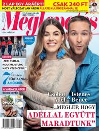 Csobot adél és istenes bence (fotó: Adel Csobot And Bence Istenes Meglepetes Magazine Cover Hungary 5 March 2020 Famousfix Com Post