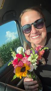 Installed my mom's new flowers tonight.