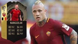 This is the primary and detailed attributes of radja nainggolan, fifa mobile 18 s2 team heroes player from as roma, calcio a. Fifa 18 750k 87 If Nainggolan Squad Builder Ft Lukaku Mertens Youtube
