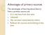 Secondary Research Advantages And Disadvantages Of Primary Research