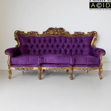 Grand Louis Sofa In 2020 Purple Living Room Furniture Purple Sofa Purple Furniture