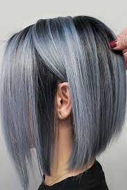 183 Best Bob Haircut Ideas To Try In 2021 Short Bob Hairstyles Gray Hair Highlights Stacked Bob Haircut