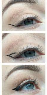 Love This Half Done Eyeliner Look Makyaj Fikirleri Eyeliner Makyaj