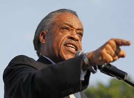 Rev. Al Sharpton stumps for equal education during NAACP rally for Tanya  McDowell at Brookside Elementary School