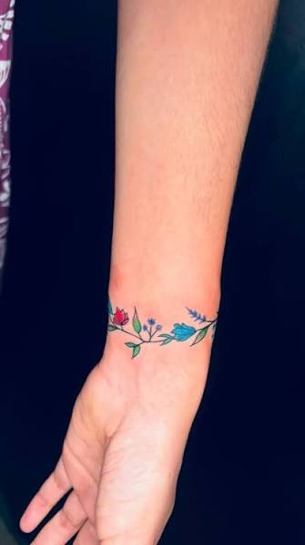 Bracelet Style Tattoo Female