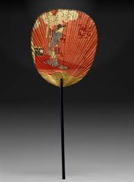 Japanese Long Handled Fan Ca 1880 Japanese Art Japanese Fan Japanese Antiques