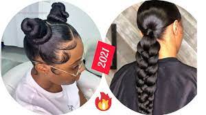 Best packing gel hairstyles in nigeria in 2020: Best Viral Ponytail Packing Gel Hairstyles For 2021 Youtube