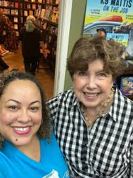 Reading from new books at a book event today