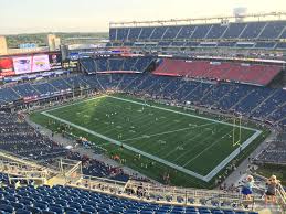 Gillette Stadium Section 303 New England Patriots
