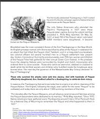 Maybe you would like to learn more about one of these? Solved The History Of L Hanksgiving You Weren T Taught In School By Kyle Jaeqer And Roxanne Dunbar Ortiz Thanksgiving Is The Favorite Holiday Of Course Hero