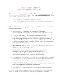 A lease agreement is a contract between the renter and the landlord. Rental Agent Agreement Templates At Allbusinesstemplates Com