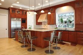 Create a sense of balance by complementing dark cabinets with lighter hues for. 52 Enticing Kitchens With Light And Honey Wood Floors Pictures Home Stratosphere