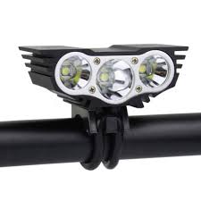 Amazon Com Gugou 6000 Lumen 3x Cree Xml U2 Led 6400mah Battery Cycling Bicycle Bike Light Lamp Headlight Headlamp Bike Lights Led Bike Lights Bicycle Lights
