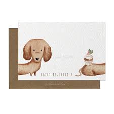 Puppy birthday cakes unique birthday cakes dog cakes daschund dachshunds fondant dog lovers cake decorating muffins. Greeting Card Birthday Dachshund Friendly Puppies Big Bear And Bird Shop