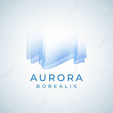 Download free northern lights png with transparent background. Aurora Borealis Abstract Vector Sign Emblem Or Logo Template Royalty Free Cliparts Vectors And Stock Illustration Image 99734621