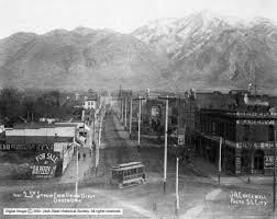 View Of 25th Street From Union Depot Ogden Utah Utah Hometown