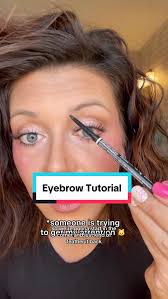 Replying to @jenniferhannlane Eyebrow tutorial time! I play around wit...