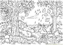 Fall coloring sheets are a perfect activity for kids during the harvest season. Autumn Tree Coloring Page For Kids Free Autumn Printable Coloring Pages Online For Kids Coloringpages101 Com Coloring Pages For Kids