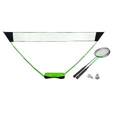Hiraliy complete badminton set, badminton rackets set of 4 for outdoor backyard games, includes 1 portable badminton net, 4 rackets, 12 plastic shuttlecocks. Badmintonset Mit Netz Im Koffer Thomas Philipps Onlineshop