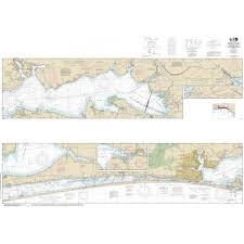 Noaa Chart Intracoastal Waterway West Bay To Santa Rosa Sound 11385