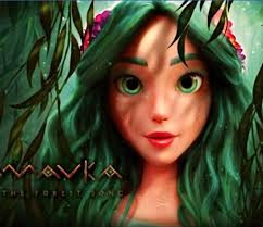 MAVKA Dark Green Cosplay Wig * Perfect for Cosplay or Costume Party.