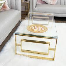 Plaza Gold Contemporary Clear Glass Lounge Living Room Coffee Table Ebay In 2020 Gold Coffee Table Living Room Coffee Table Coffee Table Pictures