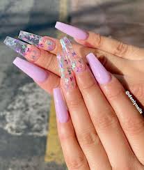Next, we have a cute and vibrant mani to show you. 55 Trendy Butterfly Nail Art Designs For Spring Butterfly Nail Art Purple Nails Butterfly Nail