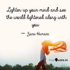 Lighten Up Your Mind Lightening Mindfulness Quotes