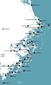 map of stockholm archipelago stockholm archipelago