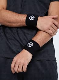 TENNIS WRISTBAND-BLACK – Sergio Tacchini Europe