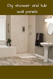 These Diy Shower And Tub Wall Panels Are Easy To Install And Look Like Natural Stone Learn More Here Http Innovatebuildingsolutions Com Produ Shower Remodel