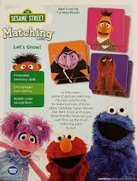 Elmo and his friends play a variation of everyone' s favorite game, simon says. elmo says, is just like the original, except that here, our favorite furry little red monster leads the action. Wonder Forge Classic Picture Memory Matching Game Elmo Abby Cadabby Sunnytoysngifts Com