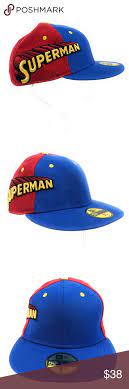 Superman New Era 59fifty Fitted Baseball Hat Cap New Era 59fifty New Era Superman News